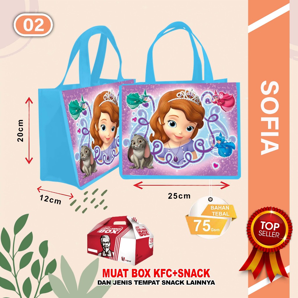 

Tas Ultah SOFIA 02 Goodie Bag Souvenir Ulang Tahun