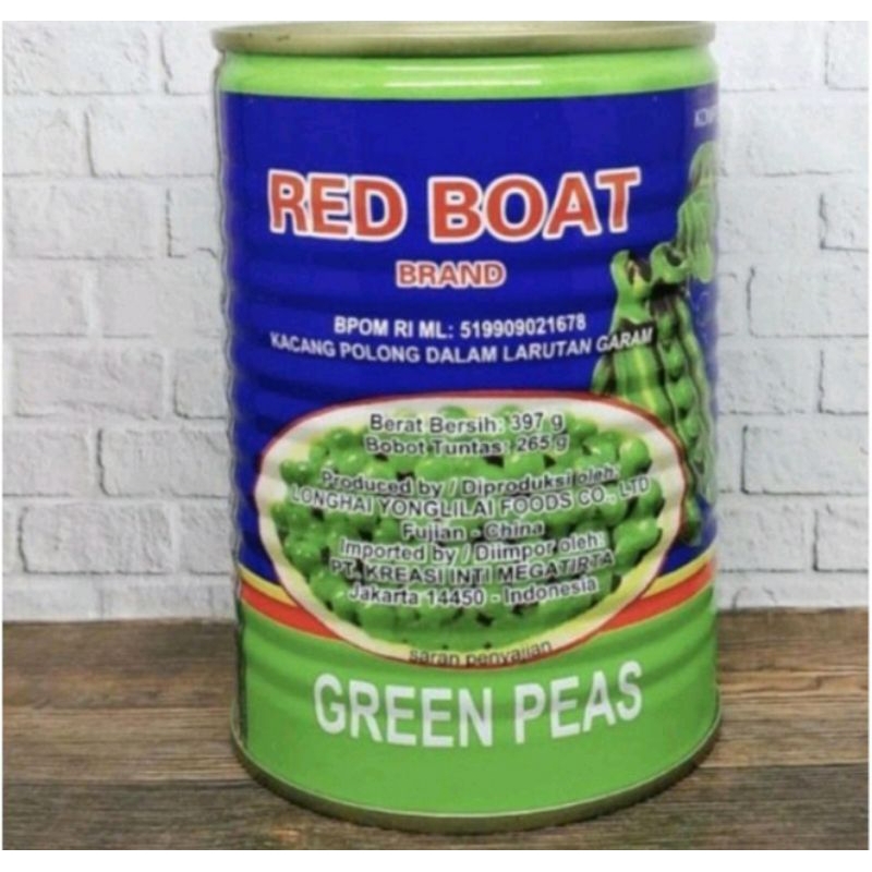 

Kacang Polong Red Boat Kaleng 397gr