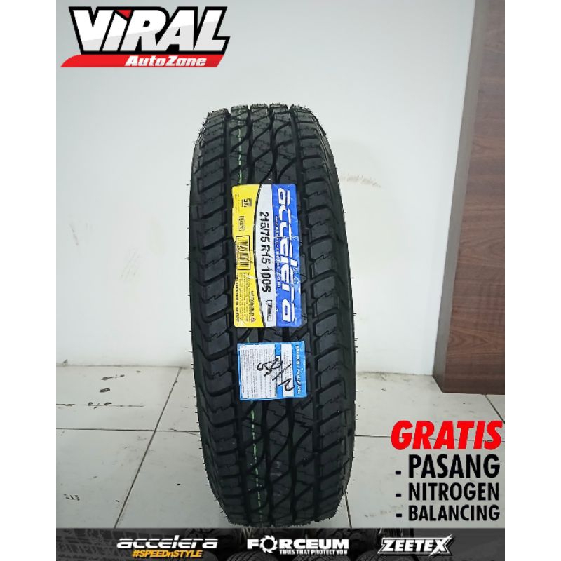 Ban Mobil Kembangan A/T 215 75 r15 ACCELERA OMICRON AT untuk Katana Jimny Escudo