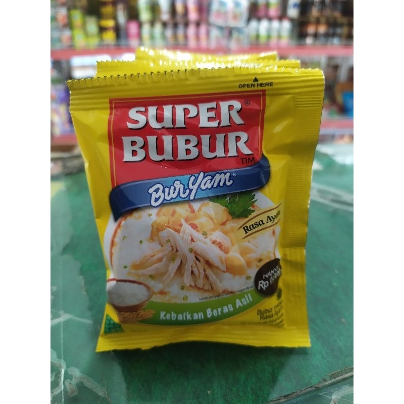 

Buryam Super Bubur TIM bubur ayam instant renceng