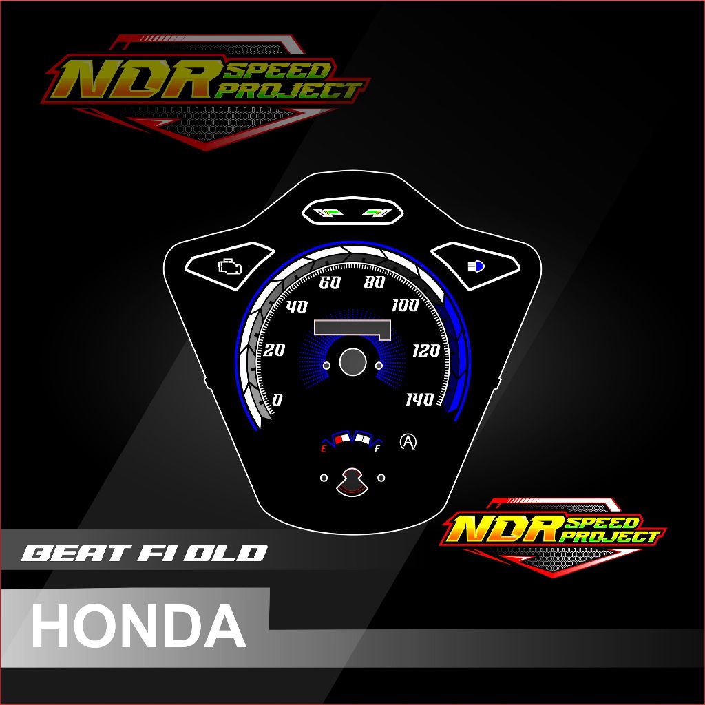 papan speedometer custom beat fi