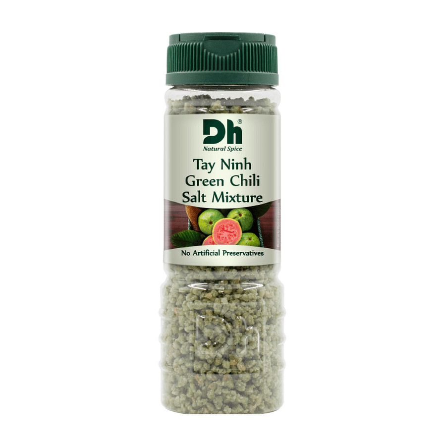 

DH Foods Tay Ninh Green Chili Salt Dipping Seasoning Bumbu Garam Cabai Cabe Hijau Buah Serba Guna Vietnam