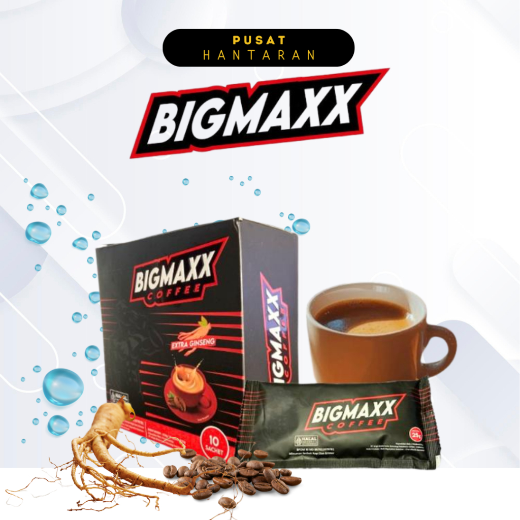 

BIGMAXX Kopi Ginseng Original Minuman Serbuk Kopi Penambah Energi & Stamina Pria Dewasa Paling Ampuh Terbaik Terlaris BPOM Halal