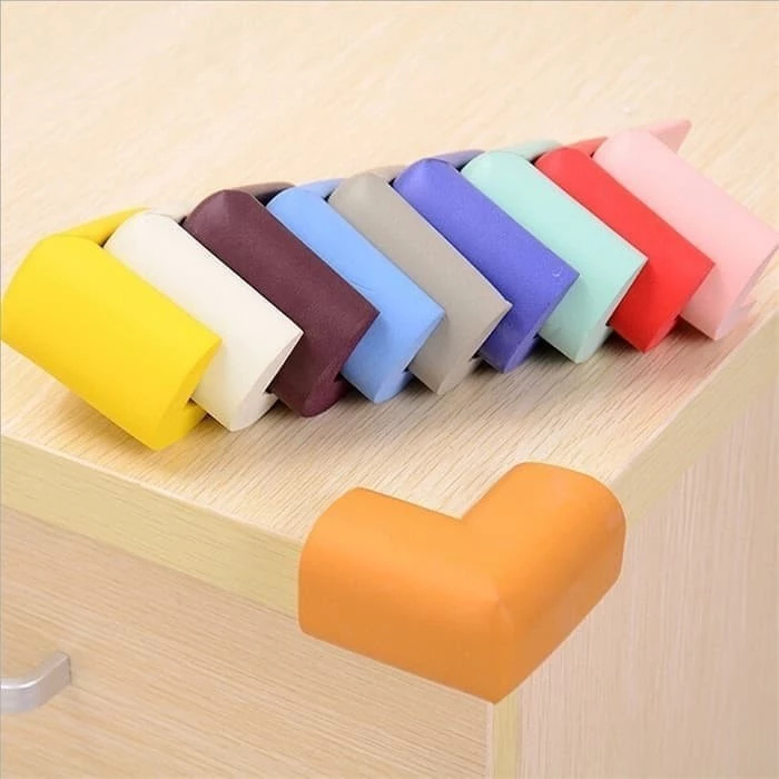 (1 PCS )Pelindung Sudut Meja Siku Bantalan Busa Silikon Stiker 3M Corner Guard Baby Aman