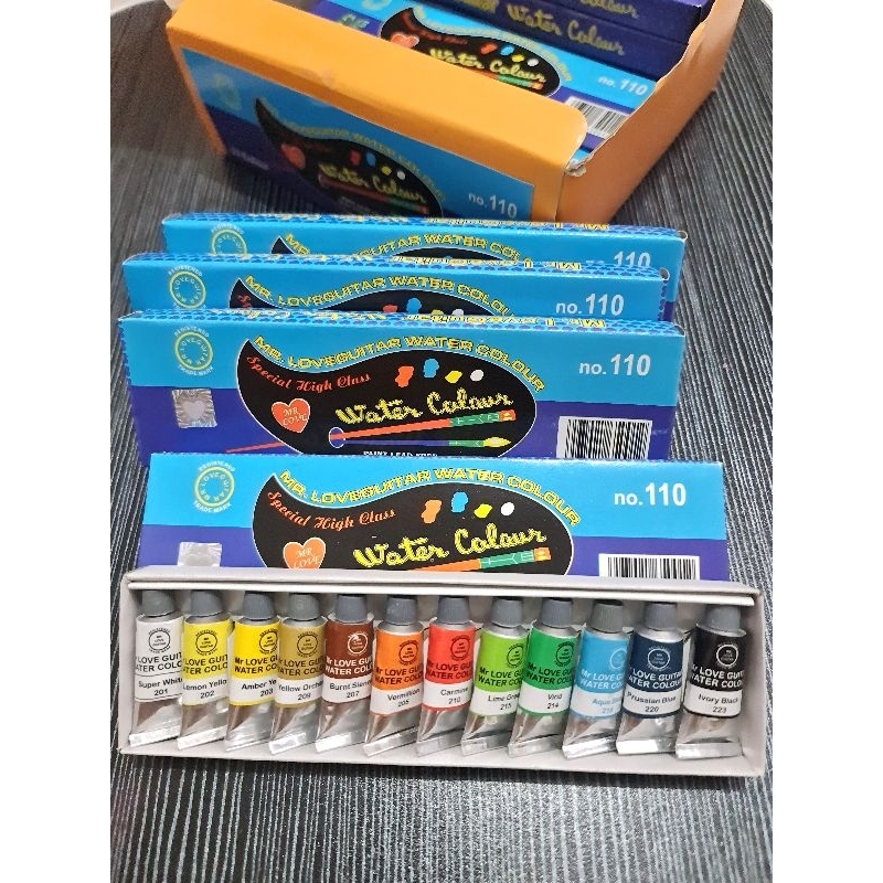 

[1 SET] WATER COLOUR / CAT AIR MR LOVEGUITAR no.110