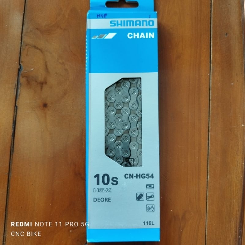 Rantai Chain Sepeda Shimano Hg54 Tiagra Deore Xt 10 Speed Original