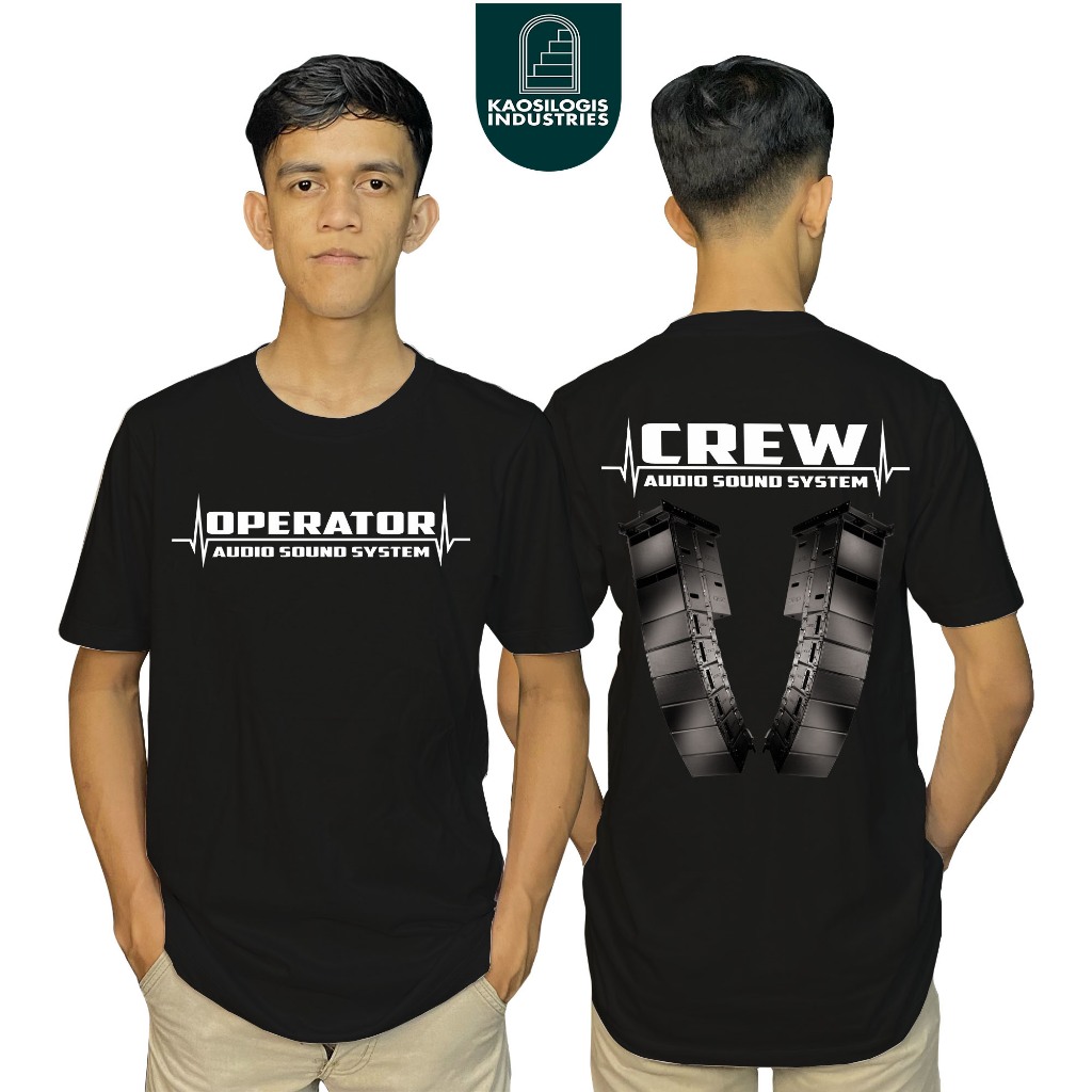 Kaos Operator Audio Sound System Crew Sound Gantung - Kaosilogis