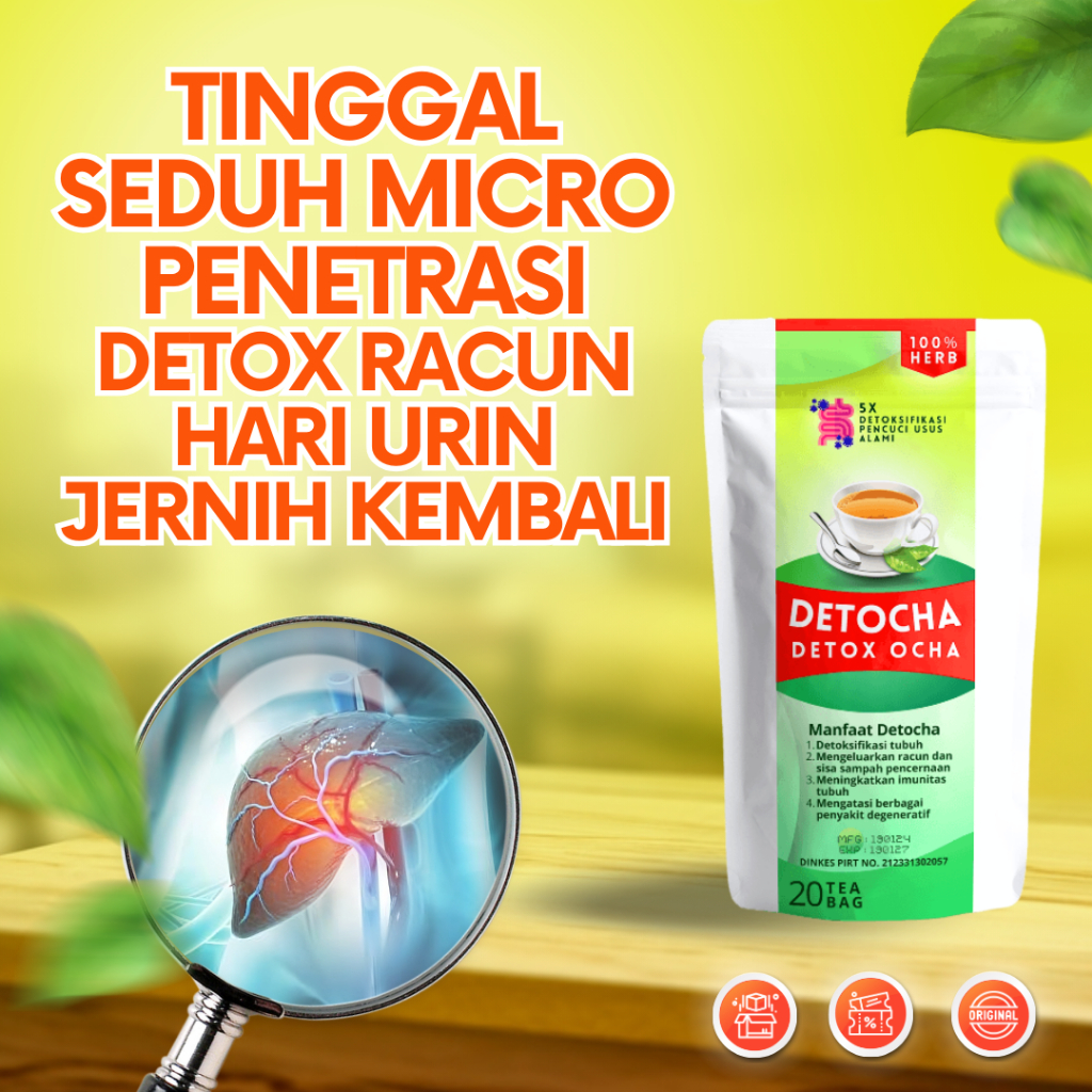 

Teh detocha detox usus kotor racun dalam tubuh / TEH DETOX RACUN PENYAKIT PENCERNAAN KOLESTEROL ASAM URAT diet menurunkan berat badan