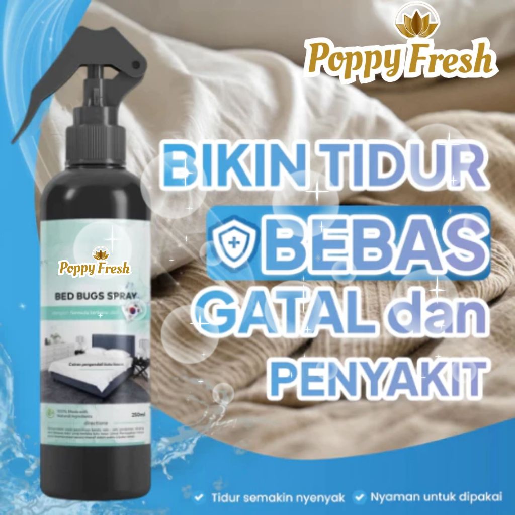 Linen Spray Organik Aroma Lemon Pembasmi Tungau Anti Kutu Kasur Anti Bacterial
