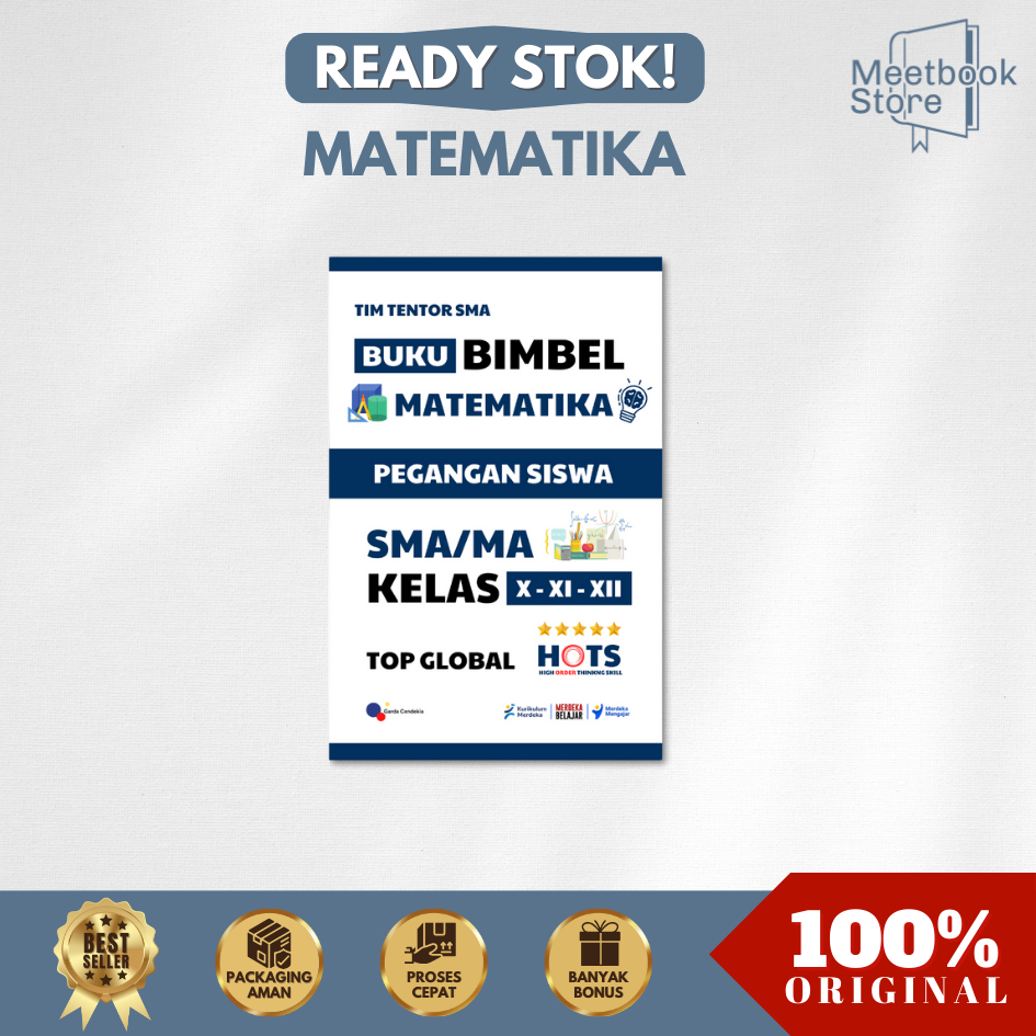BUKU BIMBEL SMA / BUKU SMA KUASAI MATEMATIKA SMA/MA / BUKU PEGANGAN SMA