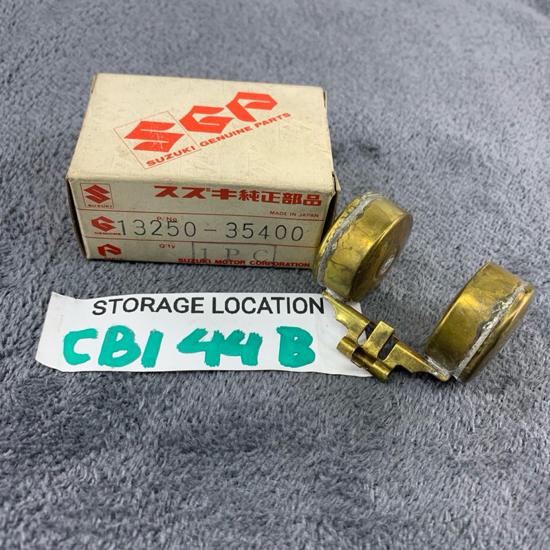 FLOAT PELAMPUNG BENSIN KARBU KARBURASI KARBURATOR RC100 RC 100 CRYSTAL BRAVO SUZUKI GENUINE PARTS / 