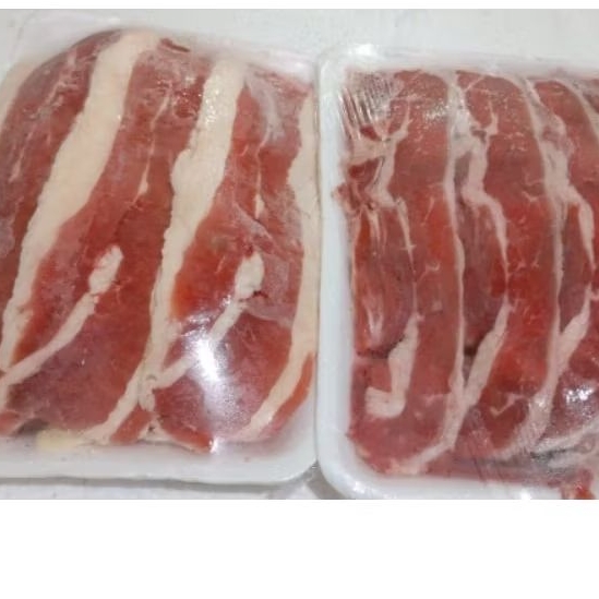 

SLICE BEEF/ DAGING SLICE LEMAK +/- 500G