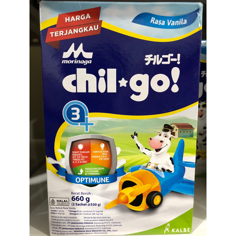 

Chil Go 3+ Vanila 660g