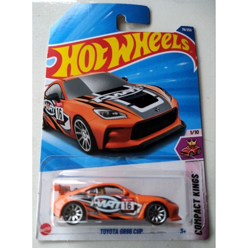 Hotwheels Toyota GR86 Cup Orange & Biru