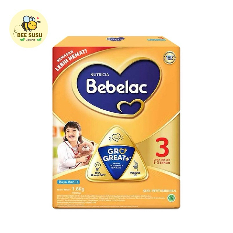 

Bebelac 3 Vanila / Madu 1800gr