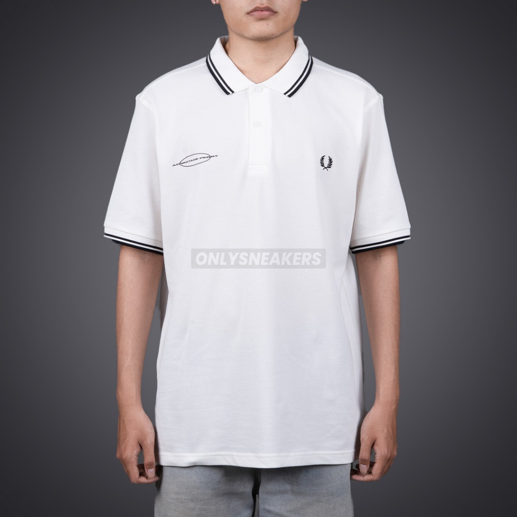 FRED PERRY ADVANTAGE PERRY POLO WHITE