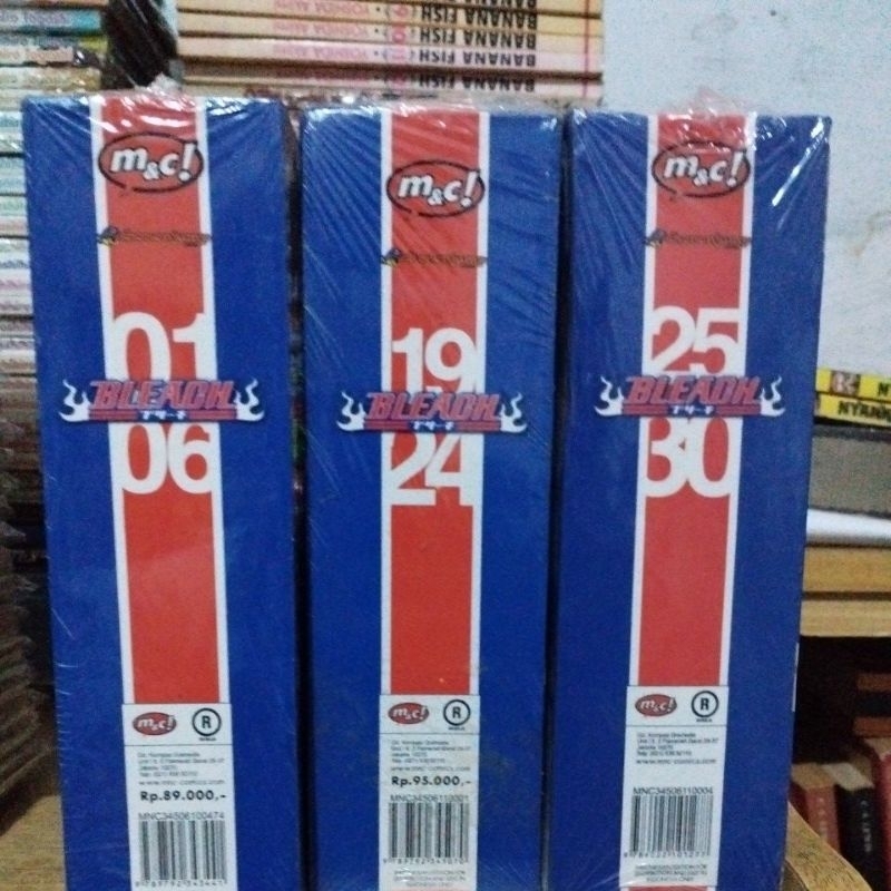 komik bleach Box Segel  set