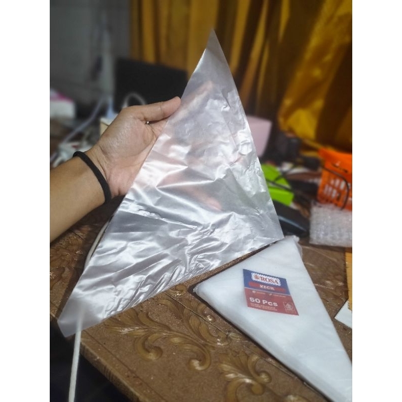 Pelastik Cone bungkus Segitiga bungkus Cone