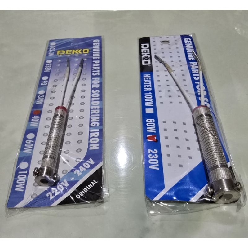 ELEMEN SOLDER DEKKO 40 WATT ELEMEN SOLDER DEKKO 60 WATT