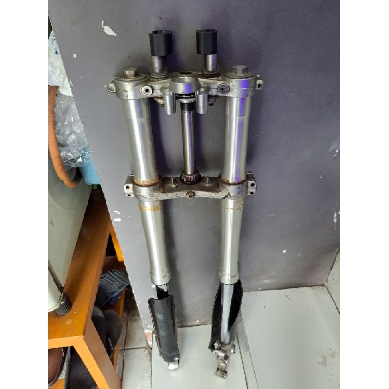 shock depan usd (upsidedown) klx bf original copotan motor