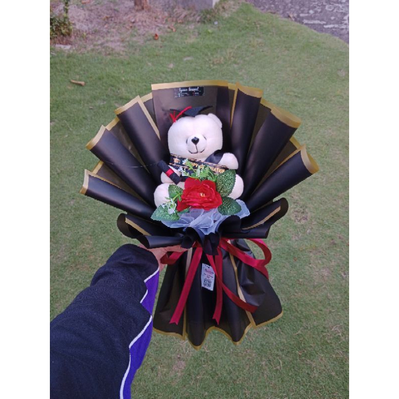 buket boneka/buket wisuda/buket boneka wisuda/buket murah