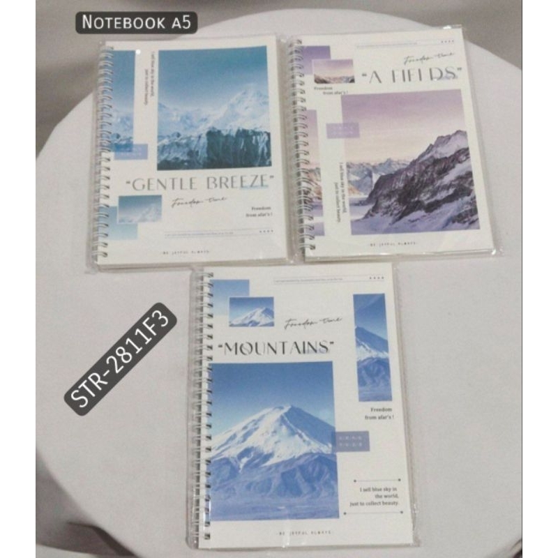 

Notebook A5 motif pemandangan