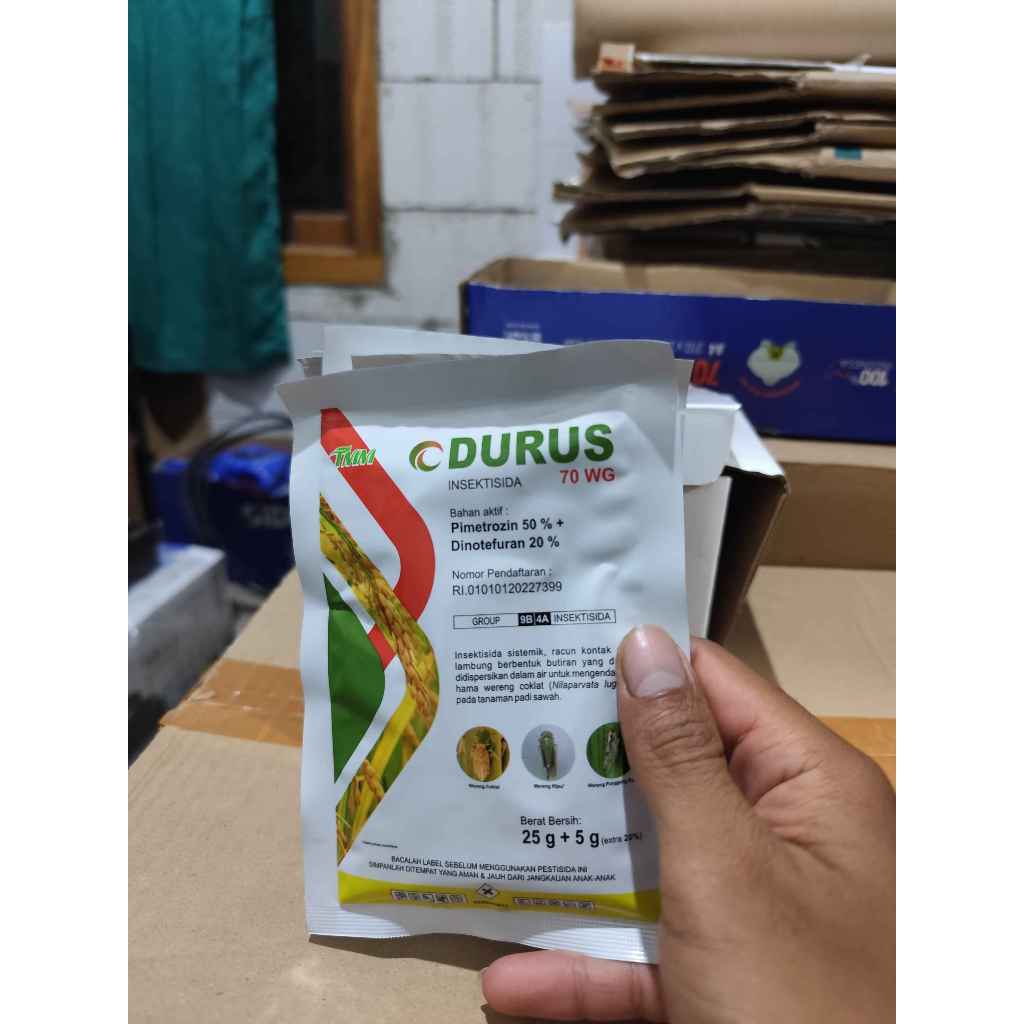 Insektisida Durus 70WG (30gram) Obat Wereng, Kutu Kebul, Trips Ampuh (Sistemik)