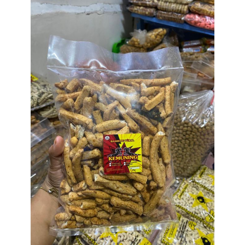 

Basreng Kemuning Manis Pedas daun jeruk/500gr
