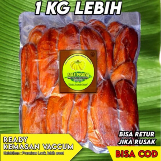 

sale pisang basah madu super legit khas ciamis