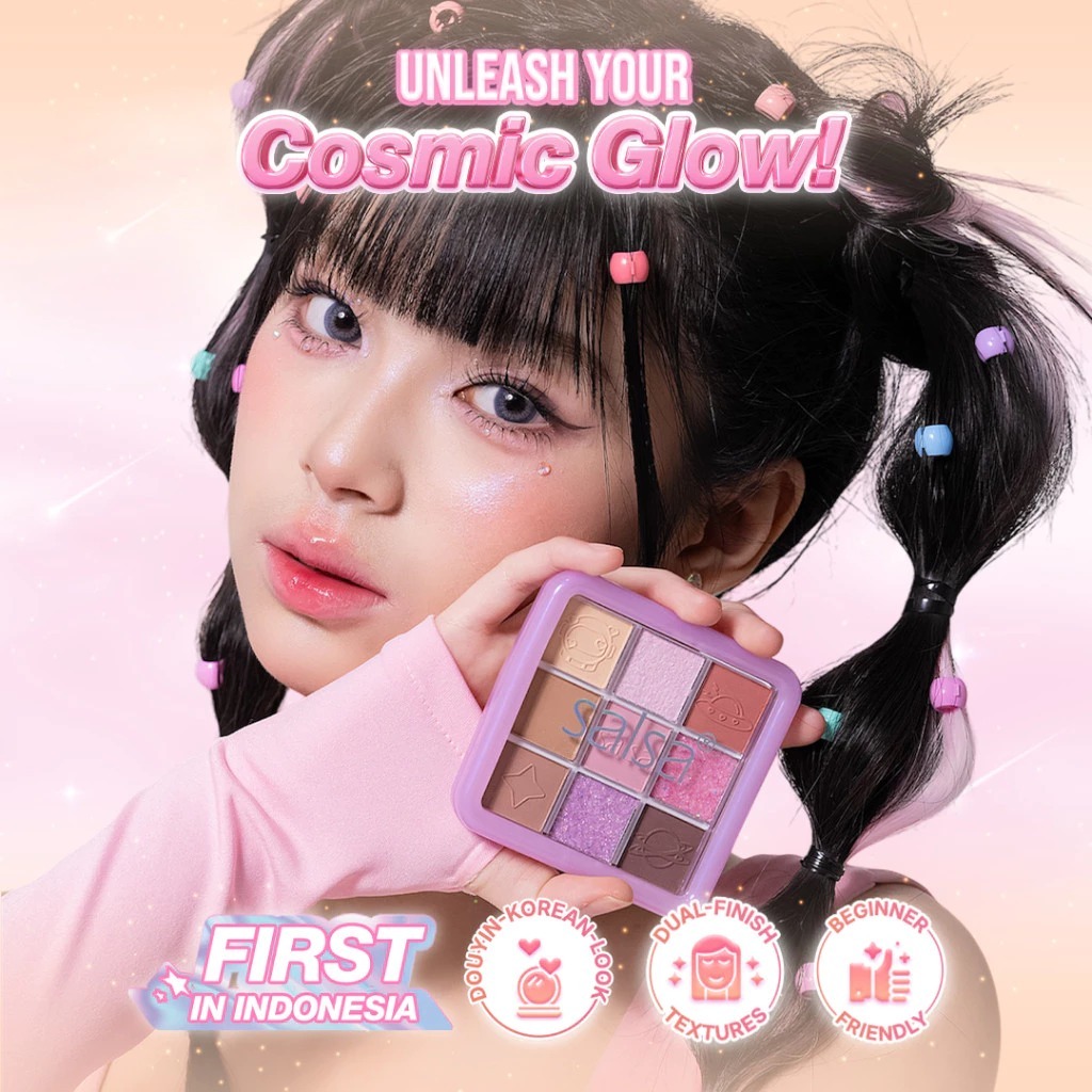 SALSA Galaxy Eyeshadow – Palette Eyeshadow | Make Up Douyin Korea | MakeUp