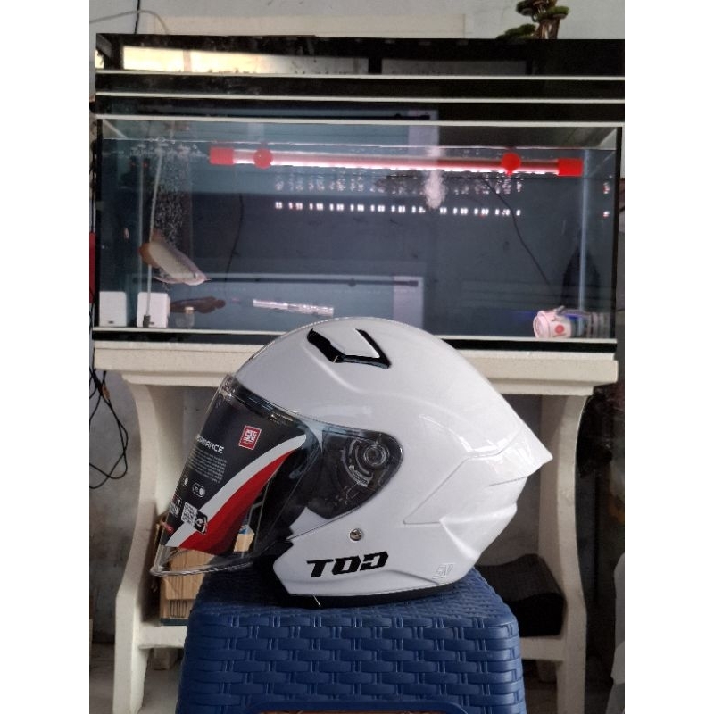 Helm TOD Kyros pria dan wanita half face