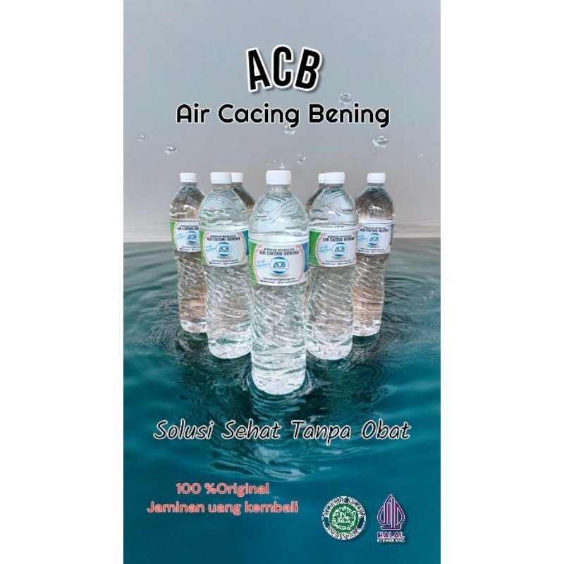 

Air Cacing Bening ( ACB ) ukuran 330 ml untuk tipes demam dan daya tahan tubuh
