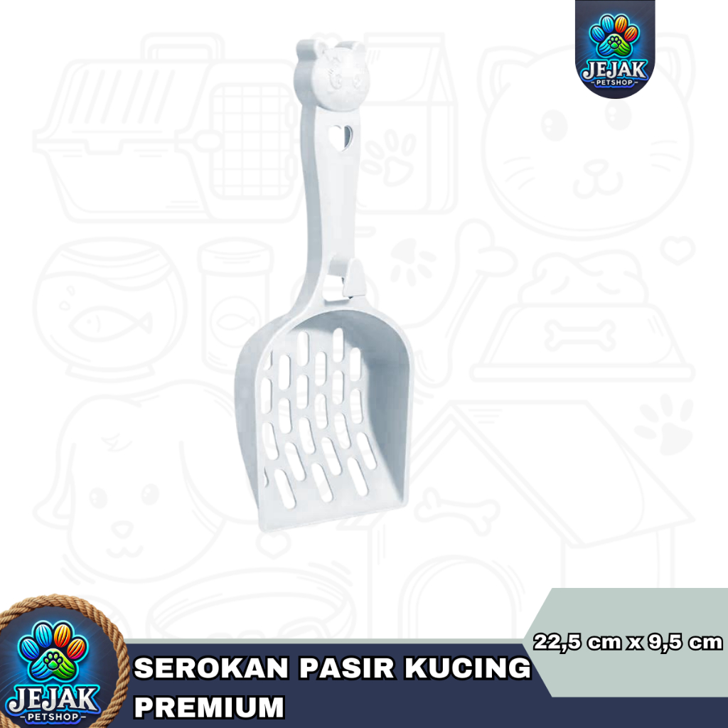 Serokan Pasir Kucing / Sekop Pasir Kucing / Serok Pasir Kucing