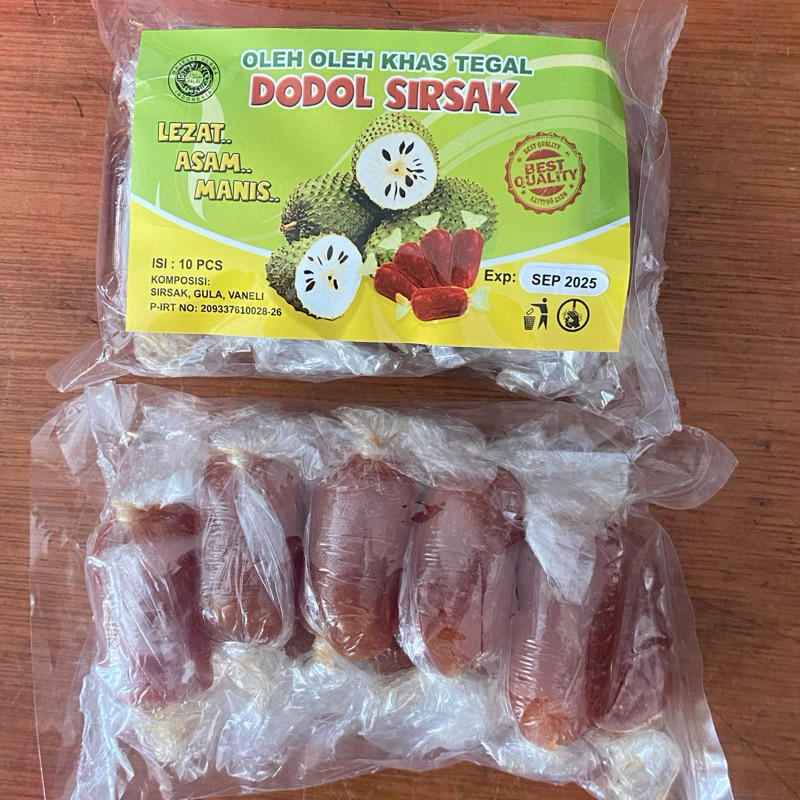 

(terlaris) dodol sirsak asli tegal