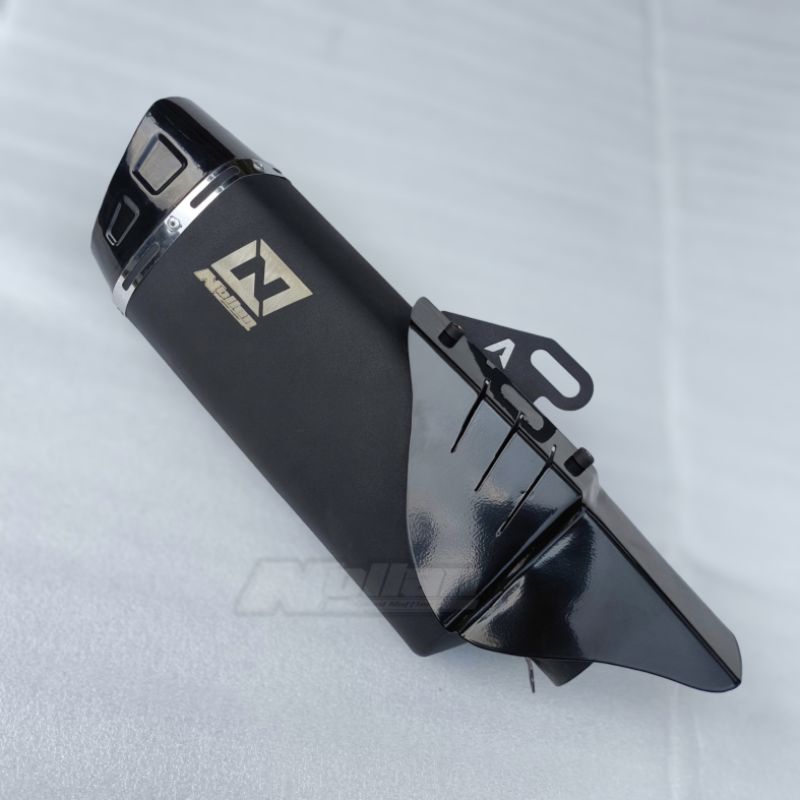 Nollan ATR Silincer knalpot racing inlet 50mm black series