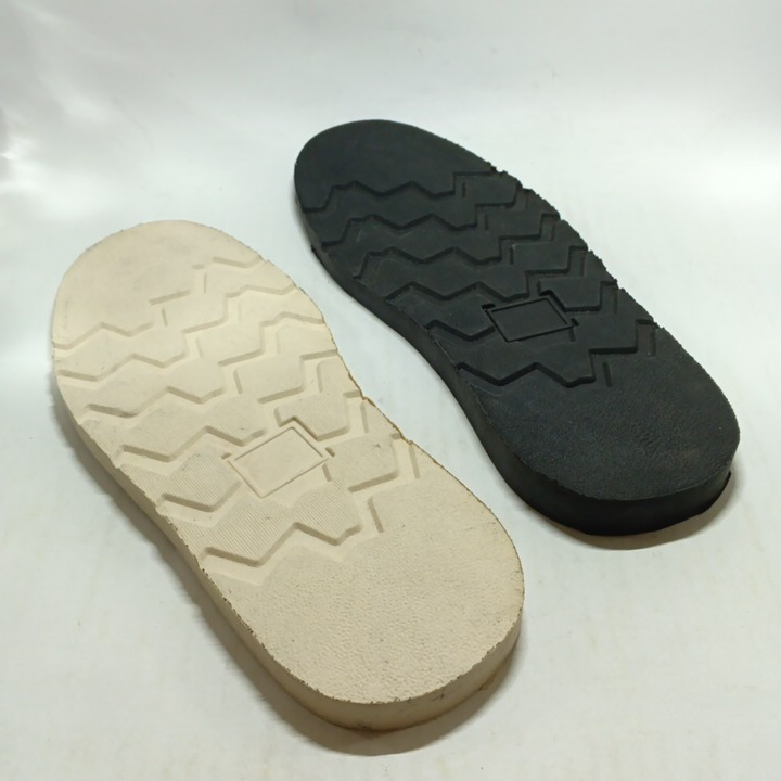 Sol Potong Outsole Sepatu Boot Pria Cowok Redwing Karet Premium Hitam Putih - Shoes 032