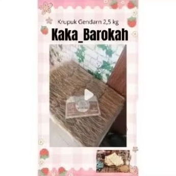 

Krupuk puli benang raja/ gendar/ krupuk nasi merk benang raja Kaka barokah
