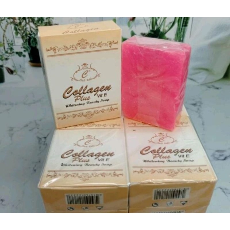 Sabun Collagen Plus Vit E Beauty Whitening//Collagen Plus Vit E Whitening Beauty Soap