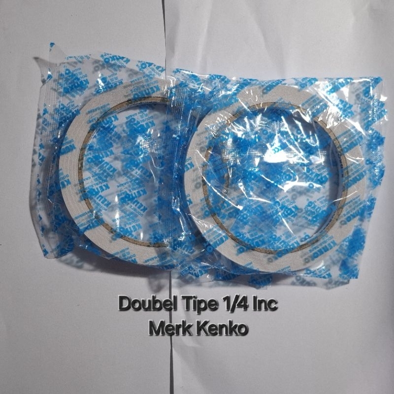 

Doubel Tipe 1/4 Inch Kenko / Perekat 2 sisi