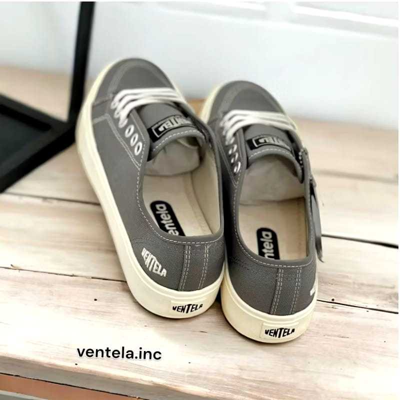 Ventela Alpha Grey Original - Sepatu Sneakers Casual