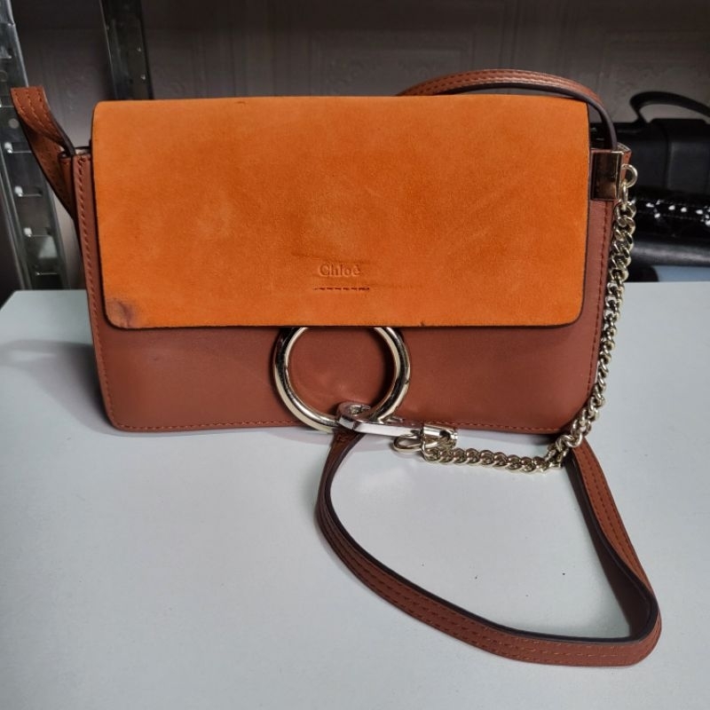 tas preloved chloe full leather