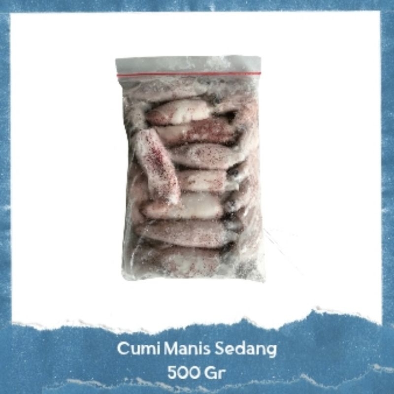 

Cumi Manis Sedang Kemasan 500 Gr