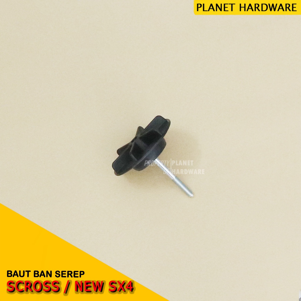 Baut Pengunci Ban Serep Mobil Suzuki Scross New Sx4 Warna Hitam