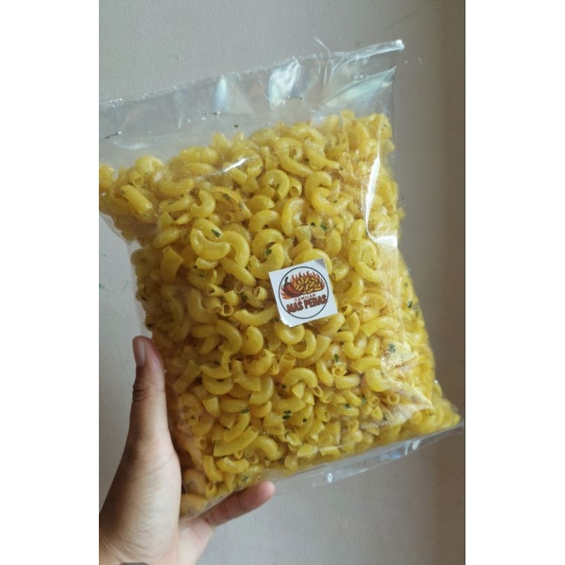 

MAKARONI CIKRUH 125gr GURIH PEDAS ASIN GAK ALOT