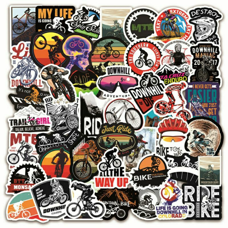

Stiker Downhill Stiker Pack Sepeda Stiker Helm Stiker Laptop Stiker Skateboard Stiker Terbaru Tumblr Stiker HP, Aksesoris Hp , Anti Air