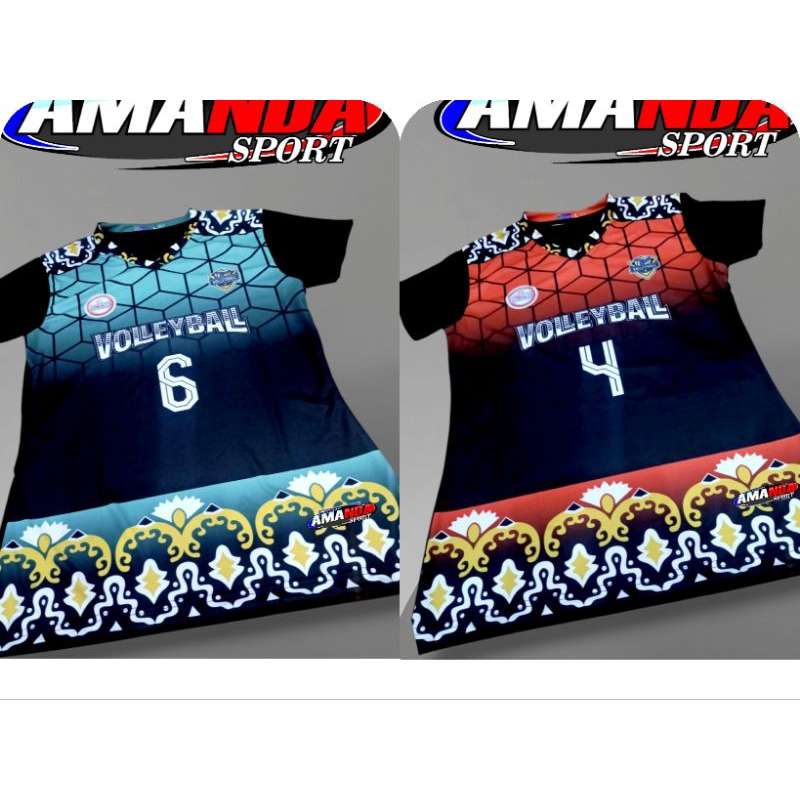 Jersey voli atasan khusus cewek 2025 kaos voli cewek