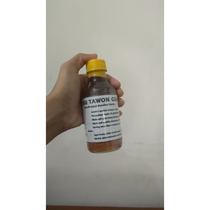 

Madu Asli Tawon Gung Kemasan botol kaca 140ml