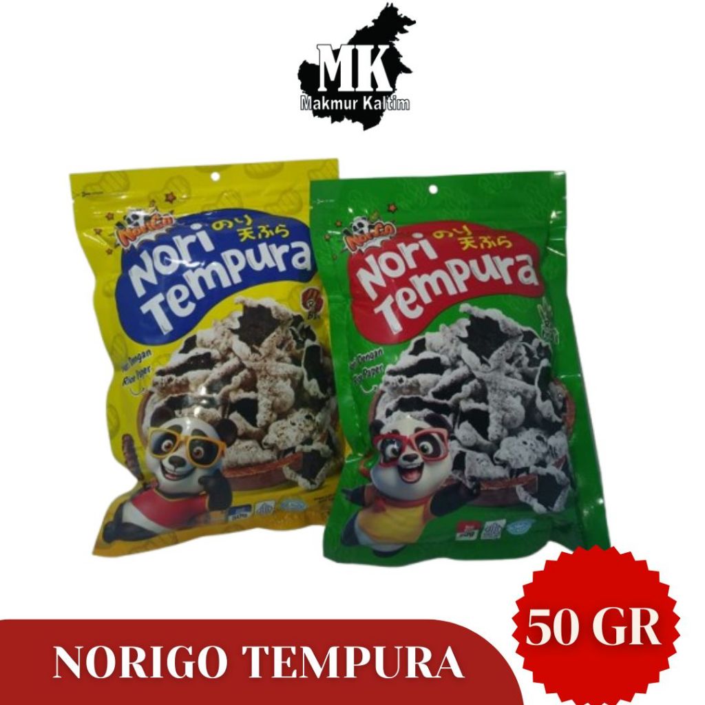 

NORI TEMPURA 50GR / SNACK NORI / SNACK RUMPUT LAUT