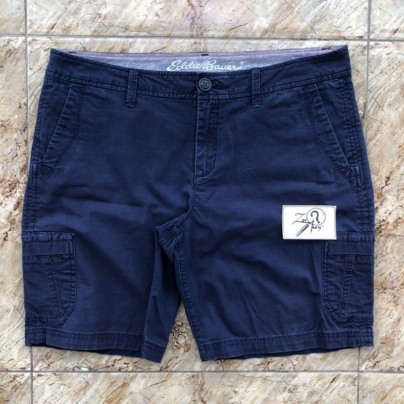 CELANA PENDEK EDDIE BAUER WOMEN CARGO NAVY