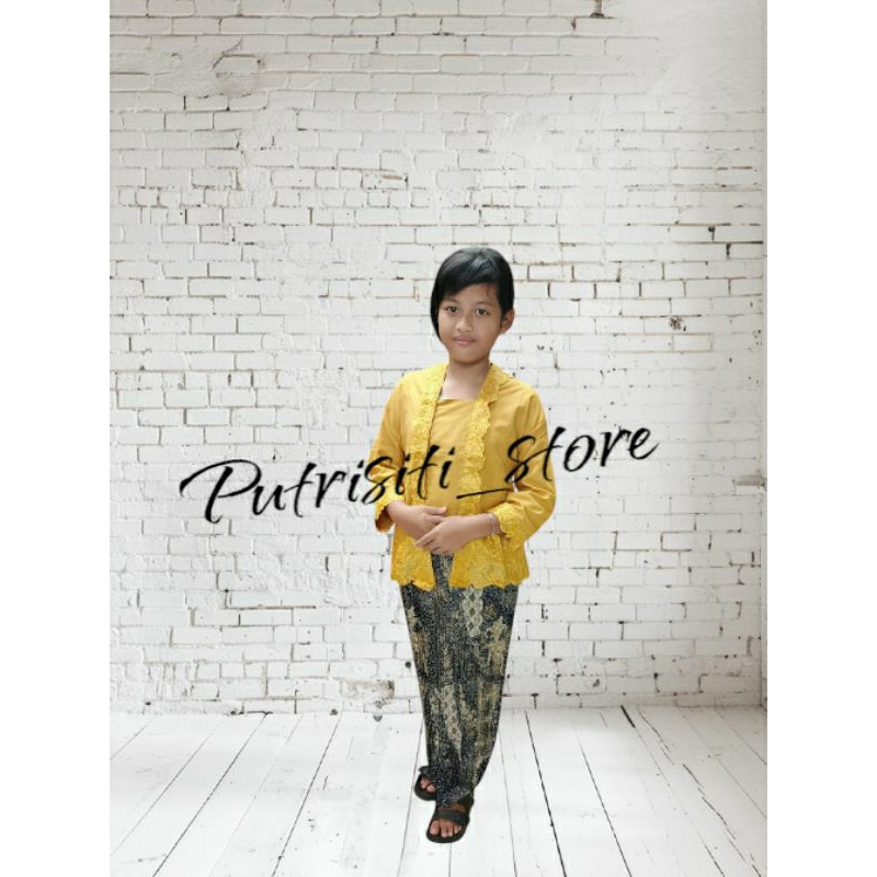 Set Kebaya Kutubaru Anak Tanggung /Remaja